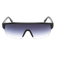 Lacoste Men's Sunglasses - Gradient Lens Matte Black Bio Injected Frame | L989S 002 ,