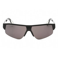 Lacoste Men's Sunglasses - Half Rim Black Plastic Rectangular Frame | L6003S 001 ,