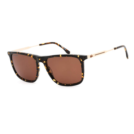 Lacoste Men's Sunglasses - Havana/Gold Rectangular Shaped Acetate Frame | L945S 214 ,