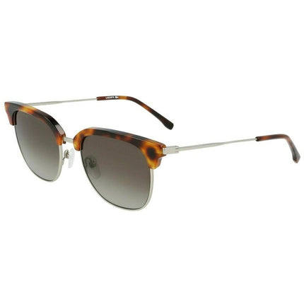 Lacoste Men's Sunglasses - Light Gold Cat Eye Frame Grey Lens | LACOSTE L240S 718 ,