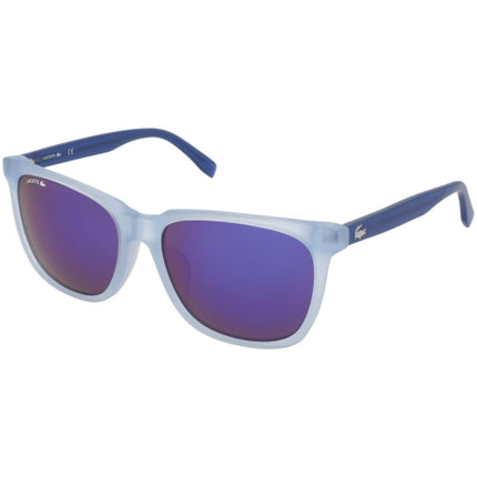Lacoste Men's Sunglasses - Matt Blue Full Rim Square Frame | LACOSTE L838SA 424 ,