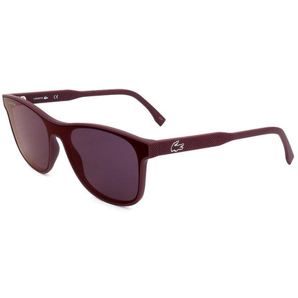 Lacoste Men's Sunglasses - Matt Red Plastic Full Rim Square Frame | LACOSTE L907S 615 ,