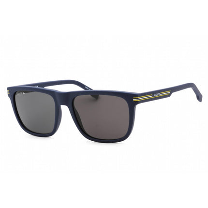 Lacoste Men's Sunglasses - Matte Blue Rectangular Frame Dark Grey Lens | L959S 401 ,