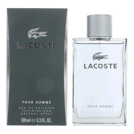 Lacoste Pour Homme by Lacoste, 3.3 oz Eau De Toilette Spray for Men ,