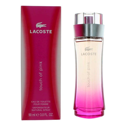 Lacoste Touch of Pink by Lacoste, 3 oz Eau De Toilette Spray for Women ,