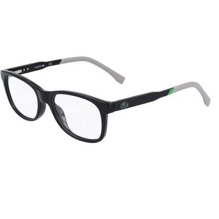 Lacoste Unisex Eyeglasses - Black Plastic Square Frame Demo Lens | LACOSTE L3640 001 ,