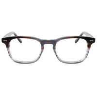 Lacoste Unisex Eyeglasses - Brown/Grey Full Rim Square Frame | LACOSTE L2832 210 ,