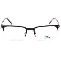 Lacoste Unisex Eyeglasses - Clear Demo Lens 57 mm Blue Rectangular Frame | L2268 424 ,