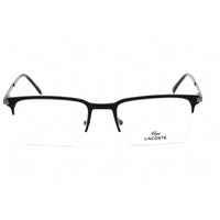 Lacoste Unisex Eyeglasses - Clear Demo Lens Black Rectangular Shape Frame | L2268 001 ,
