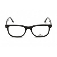 Lacoste Unisex Eyeglasses - Clear Lens Black Plastic Rectangular Frame | L2841 001 ,