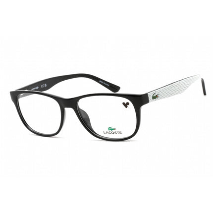 Lacoste Unisex Eyeglasses - Clear Lens Black Plastic Square Shape Frame | L2743 001 ,