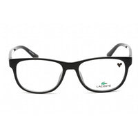 Lacoste Unisex Eyeglasses - Clear Lens Black Plastic Square Shape Frame | L2743 001 ,