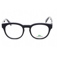 Lacoste Unisex Eyeglasses - Clear Lens Blue Plastic Round Shape Frame | L2904 400 ,
