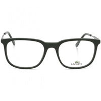 Lacoste Unisex Eyeglasses - Clear Lens Green and Grey Rectangular Frame | L2880 315 ,