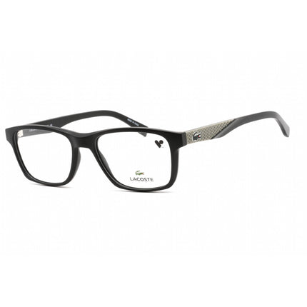 Lacoste Unisex Eyeglasses - Clear Lens Matte Black Rectangular Frame | L2862 001 ,
