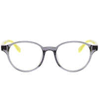 Lacoste Unisex Eyeglasses - Dark Grey Round Frame Demo Lens | LACOSTE L2780A 024 ,