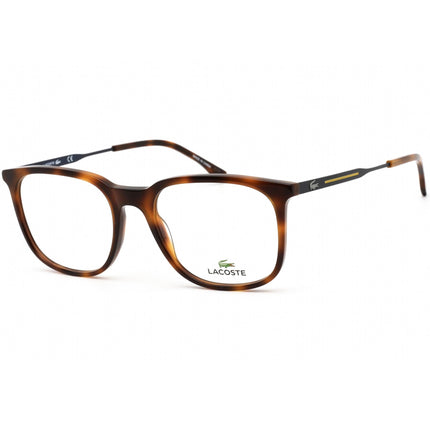 Lacoste Unisex Eyeglasses - Full Rim Havana and Black Rectangular Frame | L2880 214 ,