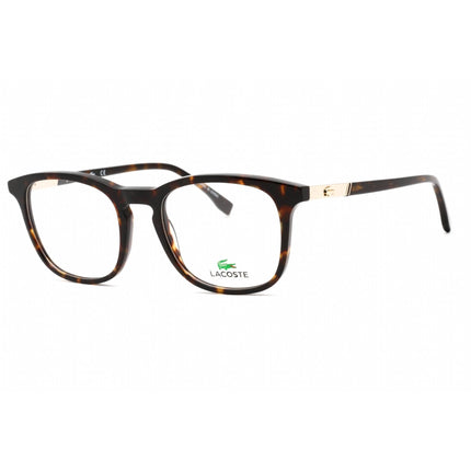 Lacoste Unisex Eyeglasses - Havana Round Full Rim Frame Clear Demo Lens | L2889 230 ,