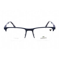 Lacoste Unisex Eyeglasses - Matte Blue Titanium Rectangular Shape Frame | L2244 424 ,