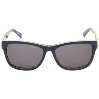 Lacoste Unisex Sunglasses - Blue and Yellow Rectangular Plastic Frame | L683S 414 ,