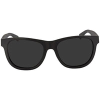 Lacoste Unisex Sunglasses - Dark Grey Lens Full Rim Black Square Frame | L848S 001 ,