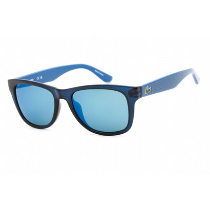 Lacoste Unisex Sunglasses - Full Rim Blue Plastic Rectangular Frame | L734S (424) ,