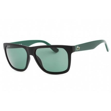 Lacoste Unisex Sunglasses - Full Rim Matte Onyx Plastic Rectangular Frame | L732S 004 ,
