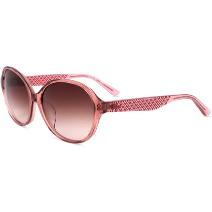 Lacoste Unisex Sunglasses - Full Rim Transparent Pink Oval Frame | LACOSTE L836SA 664 ,