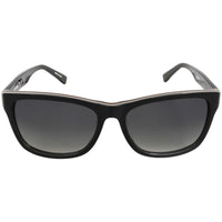 Lacoste Unisex Sunglasses - Polarized Lens Black Square Shaped Frame | L683SP 001 ,