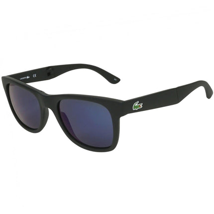 Lacoste Unisex Sunglasses - Polycarbonate Blue Lens Matte Black Frame | L778S (002) ,