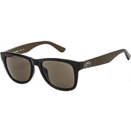 Lacoste Unisex Sunglasses - Polycarbonate Lens Black and Brown Frame | L734S (001) ,