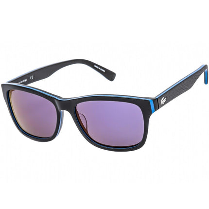 Lacoste Unisex Sunglasses - Purple CR39 Lens Black and Blue Acetate Frame | L683S 006 ,