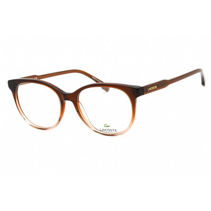 Lacoste Women's Eyeglasses - Clear Lens Brown Gradient Plastic Frame | L2869 210 ,