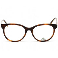 Lacoste Women's Eyeglasses - Clear Lens Havana/Gold Cat Eye Shaped Frame | L2869 214 ,