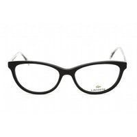 Lacoste Women's Eyeglasses - Full Rim Black Plastic Cat Eye Shape Frame | L2850 001 ,