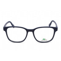Lacoste Women's Eyeglasses - Full Rim Matte Blue Plastic Rectangular Frame | L2914 401 ,
