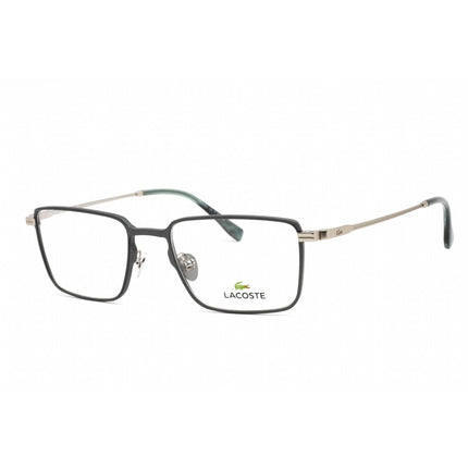 Lacoste Women's Eyeglasses - Full Rim Rectangular Shape Grey Metal Frame | L2275E 035 ,