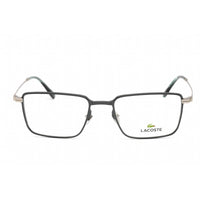 Lacoste Women's Eyeglasses - Full Rim Rectangular Shape Grey Metal Frame | L2275E 035 ,