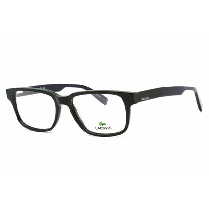 Lacoste Women's Eyeglasses - Green Rectangular Full Rim Frame Clear Lens | L2910 300 ,