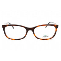 Lacoste Women's Eyeglasses - Havana Rectangular Shape Frame Clear Lens | L2900 230 ,