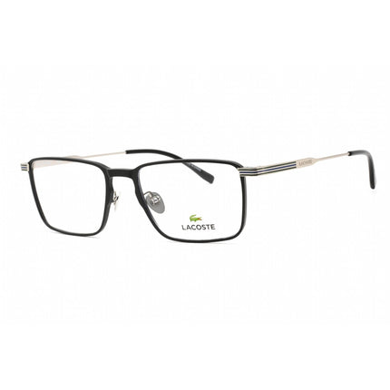 Lacoste Women's Eyeglasses - Matte Black Rectangular Shape Metal Frame | L2285E 002 ,