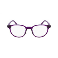 Lacoste Women's Eyeglasses - Purple Plastic Full Rim Round Frame | LACOSTE L3631 513 ,