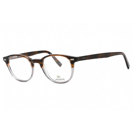 Lacoste Women's Eyeglasses - Transparent Grey Rectangular Clear Demo Lens | L2838 035 ,