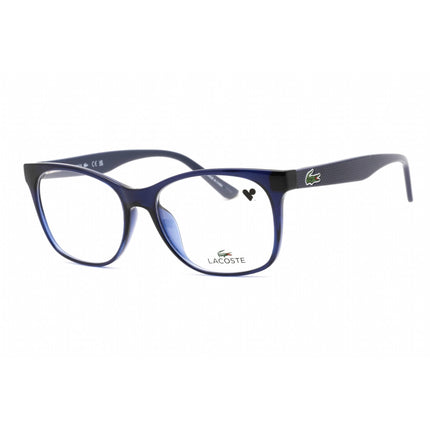 Lacoste Women's Eyeglasses - Violet Rectangular Shape Frame Clear Lens | L2767 514 ,