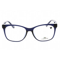 Lacoste Women's Eyeglasses - Violet Rectangular Shape Frame Clear Lens | L2767 514 ,