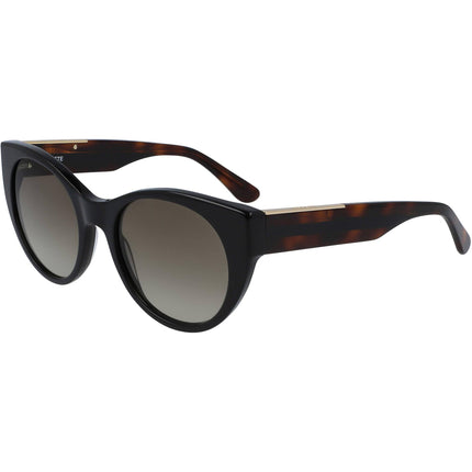 Lacoste Women's Sunglasses - Black Cat Eye Frame Brown Lens | LACOSTE L913S 001 ,