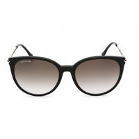 Lacoste Women's Sunglasses - Black Oval Shape Frame Grey Gradient Lens | L928S 001 ,