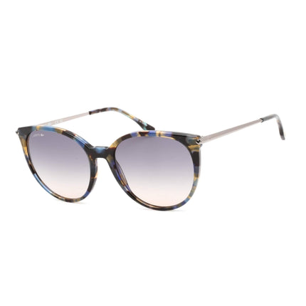 Lacoste Women's Sunglasses - Blue Havana/Silver Cat Eye Plastic Frame | L928S 220 ,