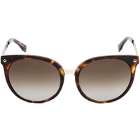 Lacoste Women's Sunglasses - Brown Gradient Lens Havana Round Frame | L842SA 214 ,