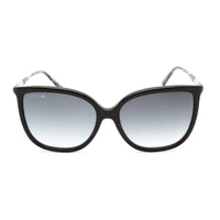 Lacoste Women's Sunglasses - Full Rim Black Butterfly Shaped Plastic Frame | L963S 001 ,